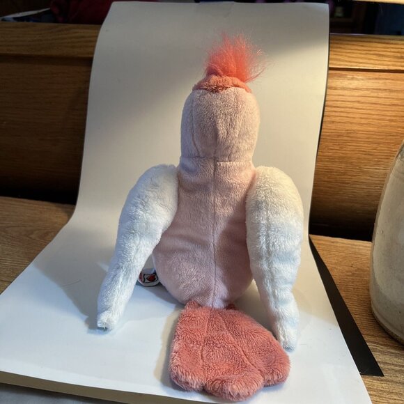 Ganz PINK 8” Plush Cockatoo  Bird Webkinz No Code Cute Clean & Sanitized Sweet - Picture 6 of 11